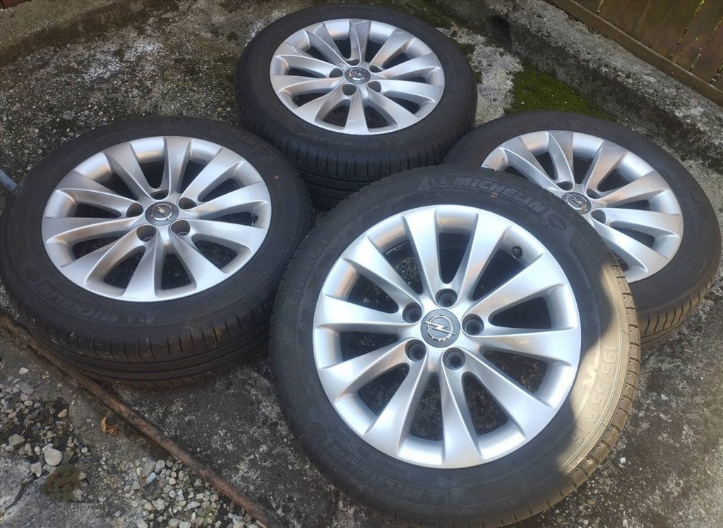 5x110 16 Opel gyári 195/55 r16 " Michelin nyári Combo Corsa Meriva 4. kép