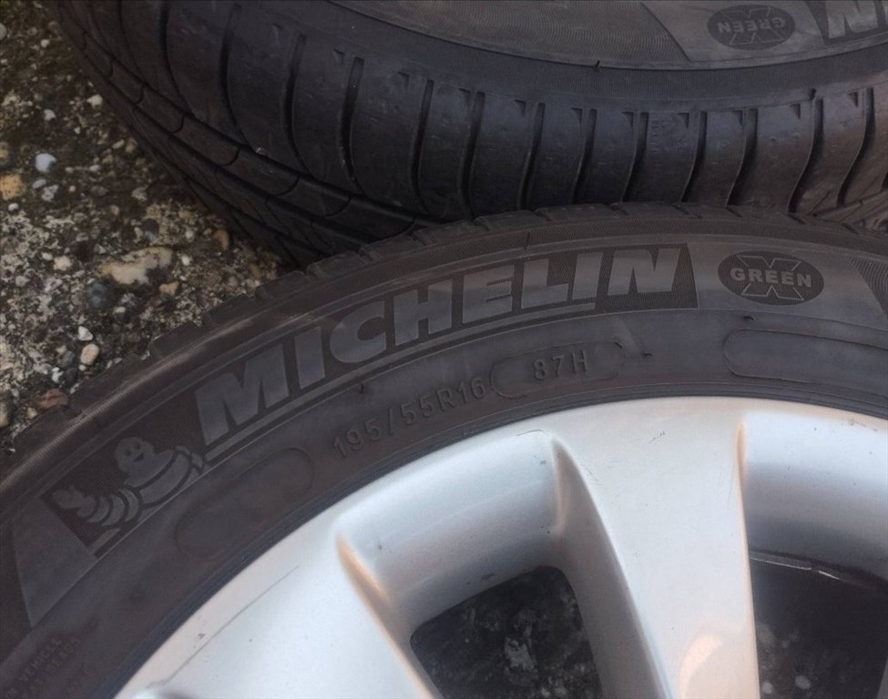 5x110 16 Opel gyári 195/55 r16 " Michelin nyári Combo Corsa Meriva 8. kép