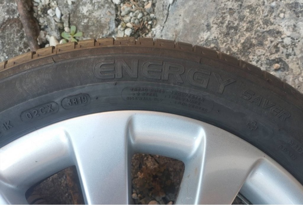 5x110 16 Opel gyári 195/55 r16 " Michelin nyári Combo Corsa Meriva 9. kép