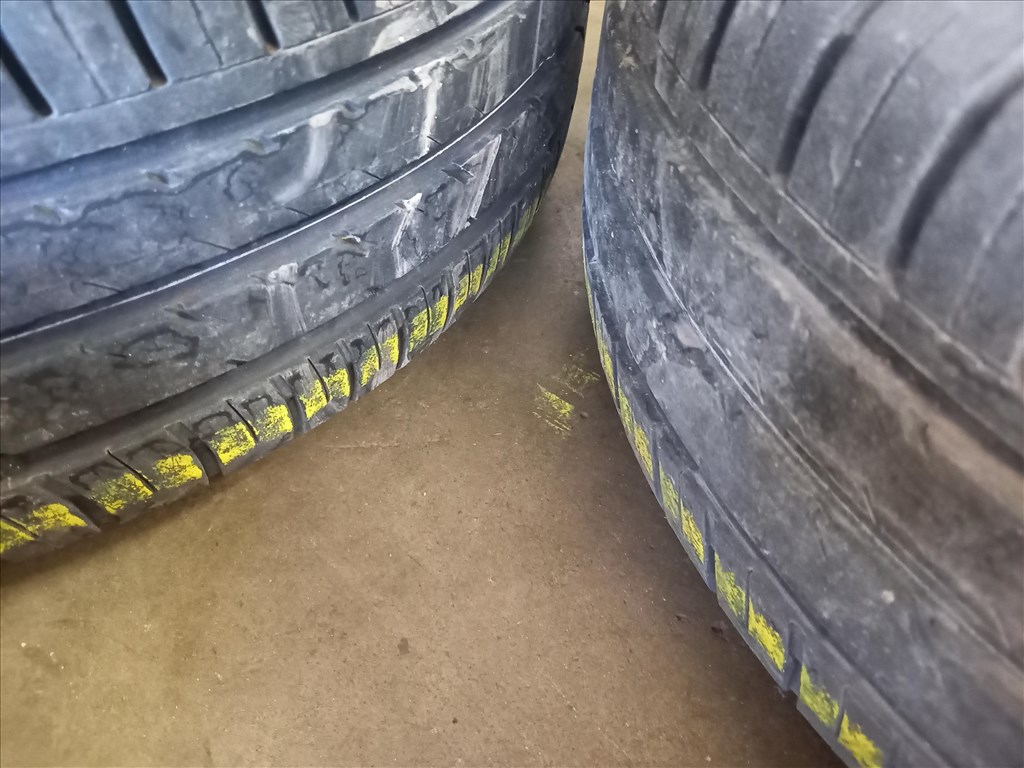  Mazda 4x100-as 6x15" használt (gyári felni) lemezfelni 185/55 újszerű Fulda nyári gumi sxx3 4. kép