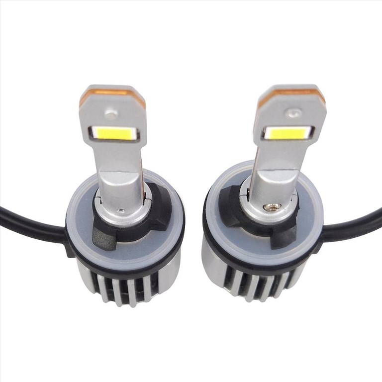 H27W/1 H27W-1 H27W1 880 PG13  LED izzó 6500K M6S Jégfehér - Hideg fehér 7535 CSP LED CANBUS 12V 3100lm✔️ 3. kép