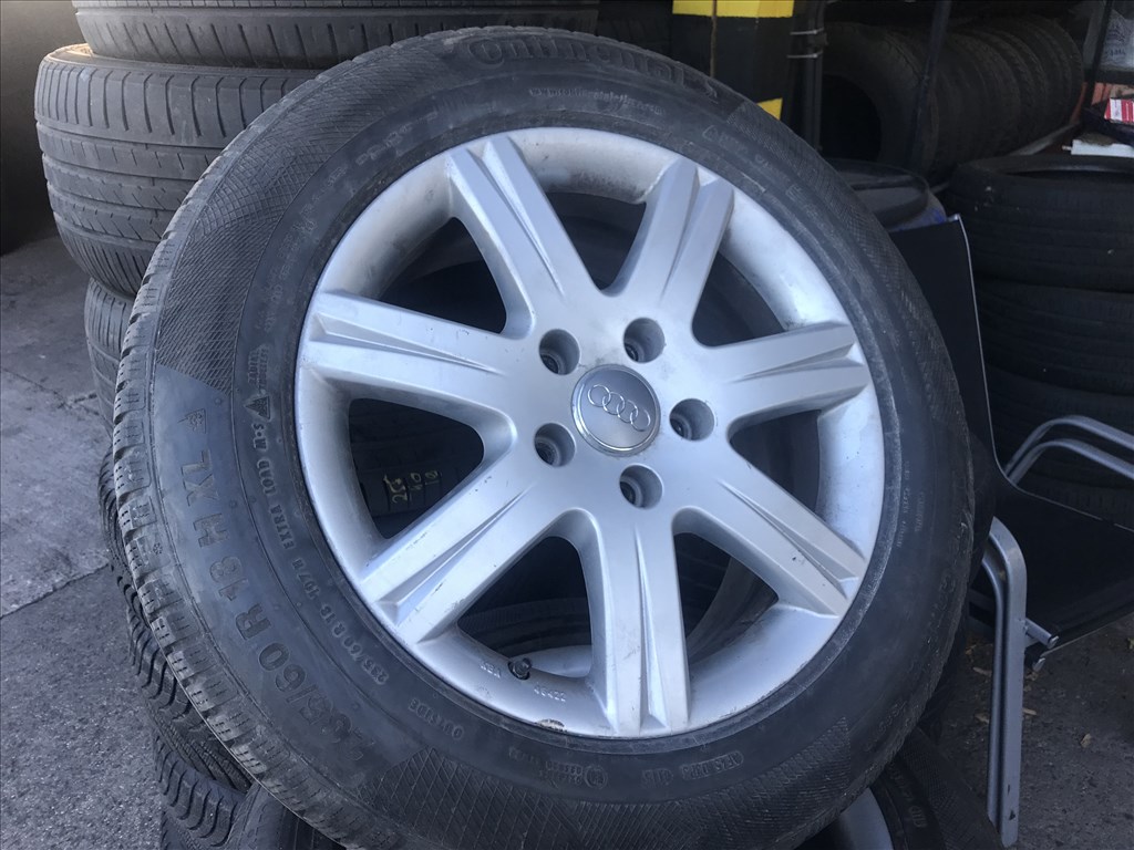 Audi Q7 S-Line gyári 7,5X18-as 5X130-as ET53-as könnyűfém felni garnítúra eladó 2. kép