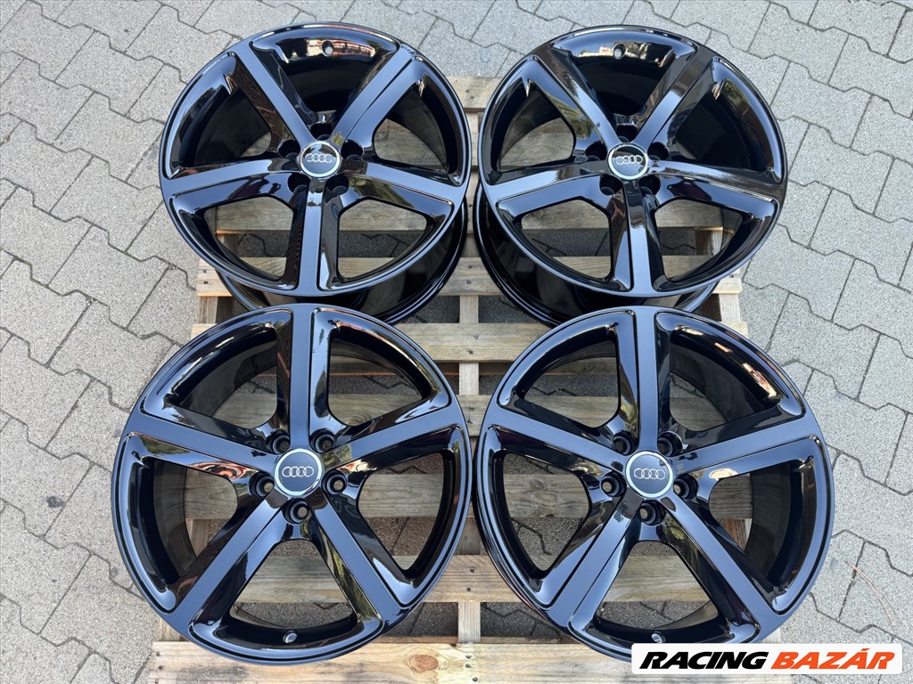 R19 5x112 Original Audi Q5 8J ET39 OE 8R0601025L gyári alufelnik felnik 5. kép