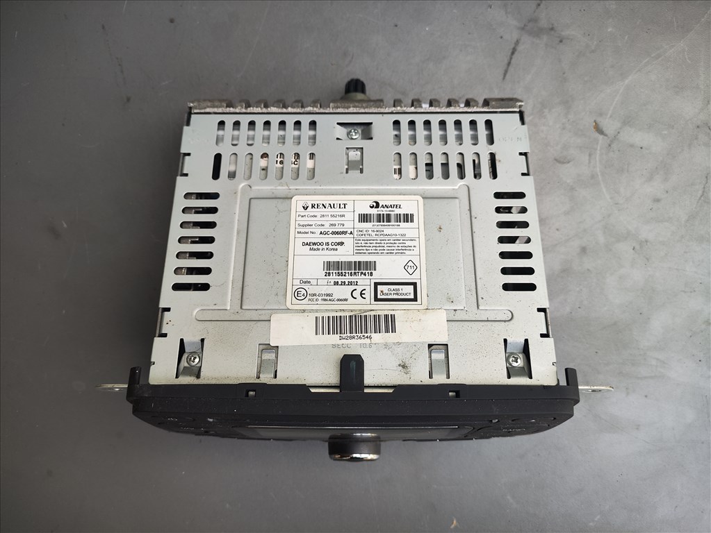 Dacia Duster I cd rádió  281155216r 2. kép