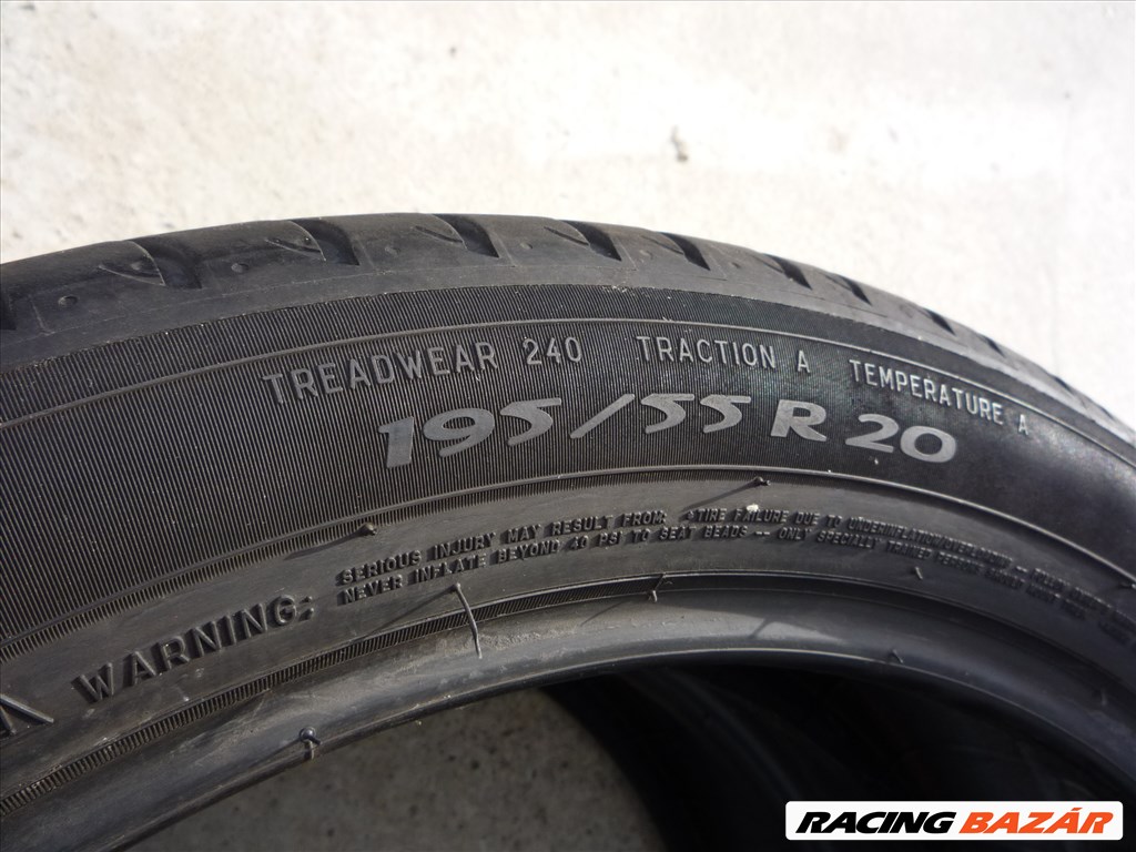 195/55R20 Michelin 2db gumi nagyon jó állapotban eladó! 6. kép