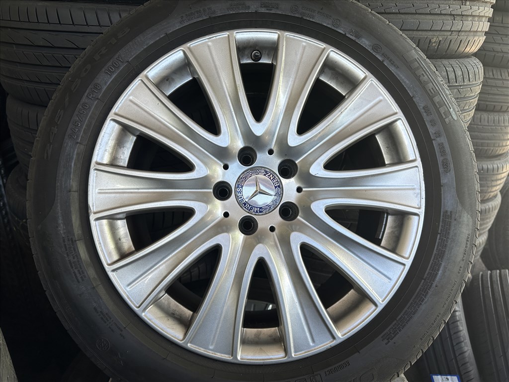 Mercedes Benz W222 E-Klasse gyári Avantgarde 8X18-as 5X112-es ET41 könnyűfém felni garnitura eladó 3. kép