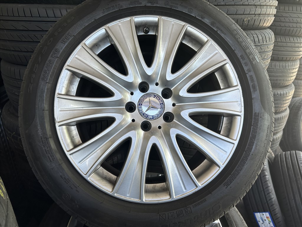 Mercedes Benz W222 E-Klasse gyári Avantgarde 8X18-as 5X112-es ET41 könnyűfém felni garnitura eladó 4. kép