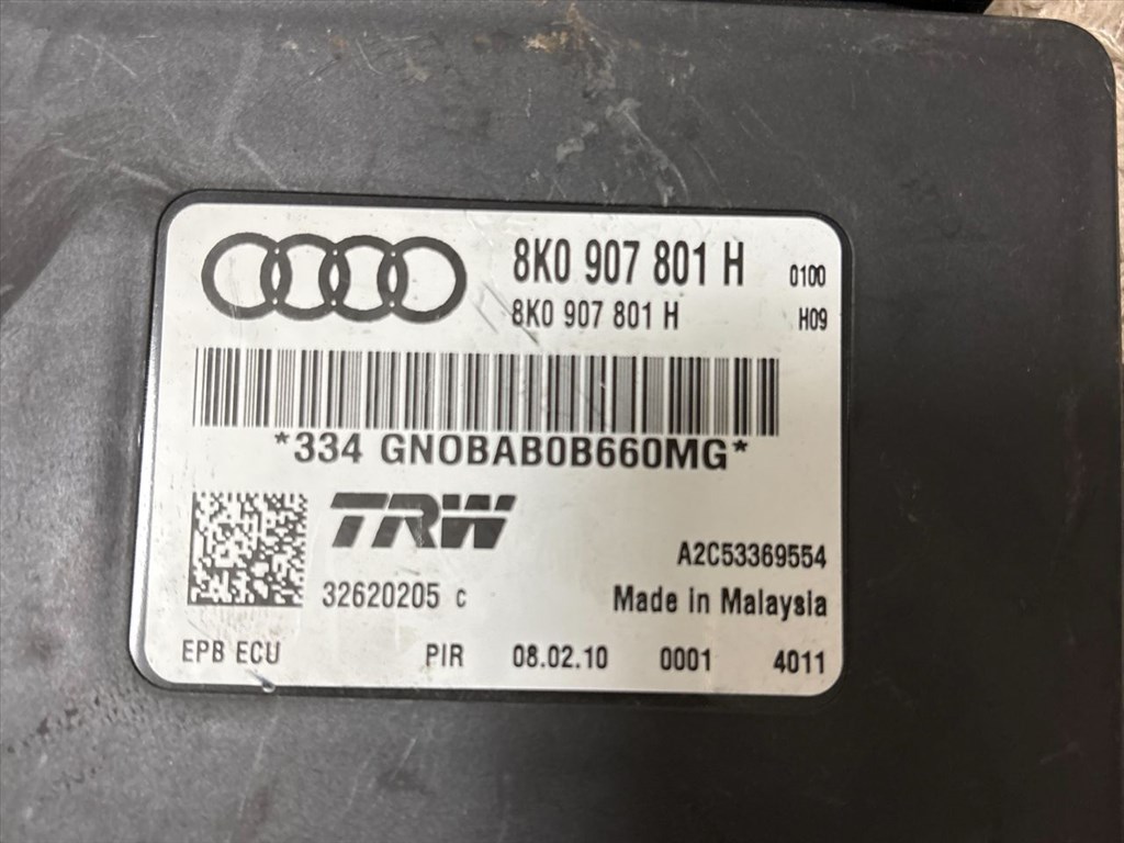 AUDI A4 Avant 8K5, B8 Kézifék Elektronika 015696 3. kép