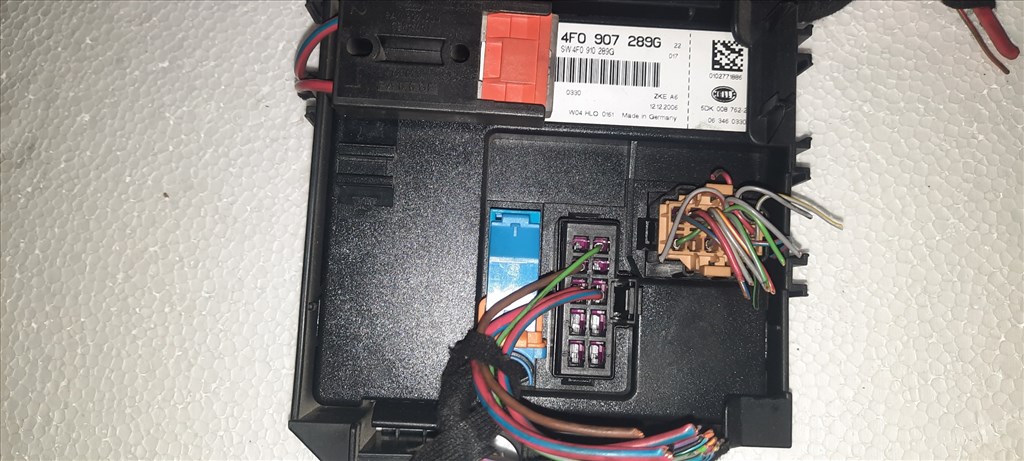 Audi A6 (C6 - 4F) 2.7 TDI Komfort modul elktronika 4f0907289g 1. kép