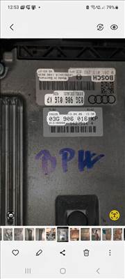 Volkswagen Passat B6 B6 / B7 Bosch motorvezérlő elektronika BPW 2.0 TDI 03g906016kp 0182013262