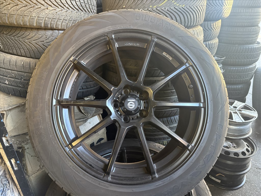 Sparco 8,5X20-as 5X114,3-as ET35 könnyűfém felni garnitura eladó 4. kép