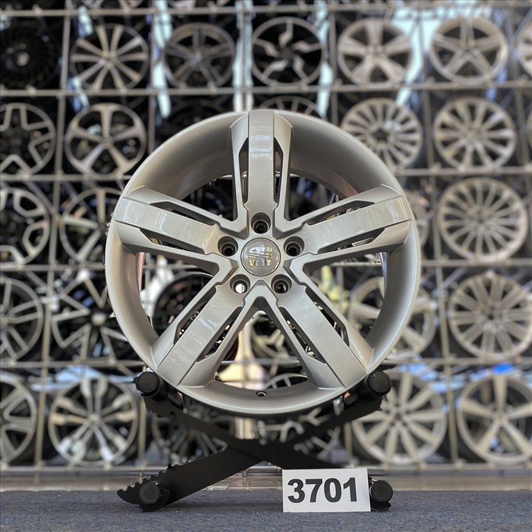 (3701)  Seat 17 gyári alufelni felni, 5x112, Leon Altea 1. kép