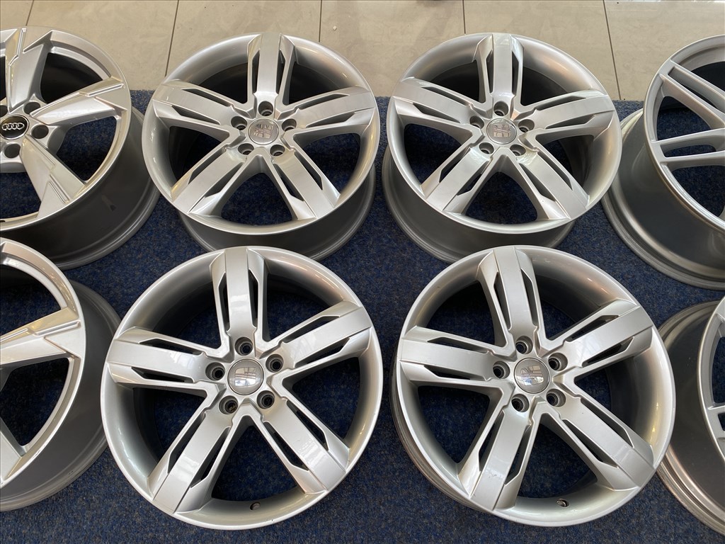 (3701)  Seat 17 gyári alufelni felni, 5x112, Leon Altea 3. kép