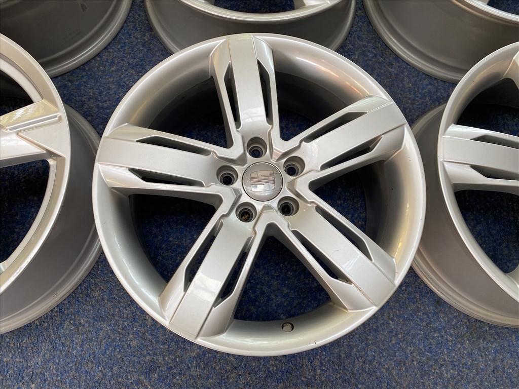 (3701)  Seat 17 gyári alufelni felni, 5x112, Leon Altea 5. kép