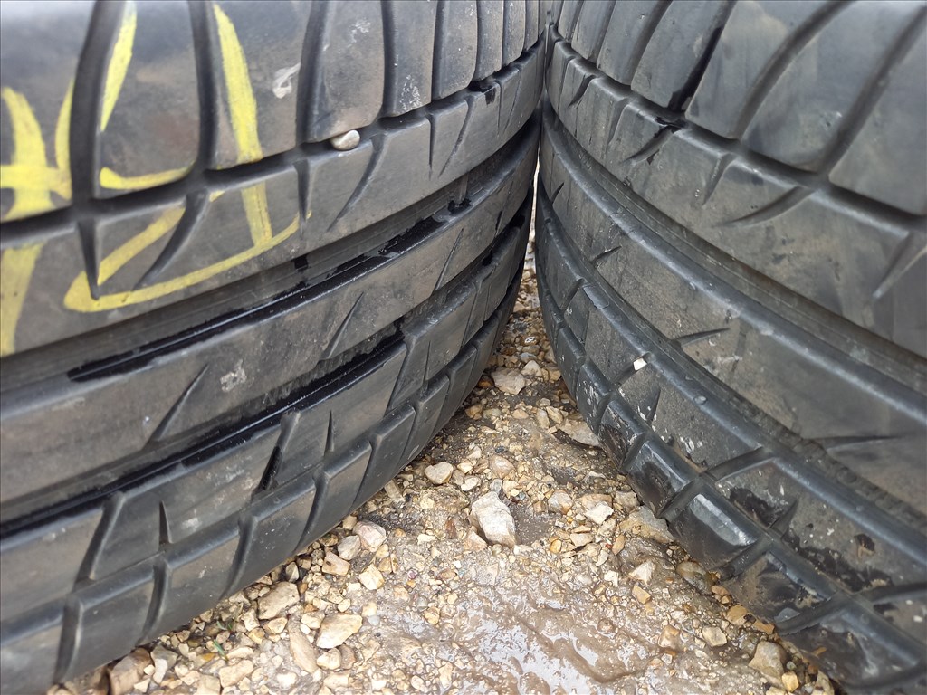  Ats  Audi 7.5x16 5x112 fekete polír alufelni 225/55R16 nyárival sxx2 4. kép