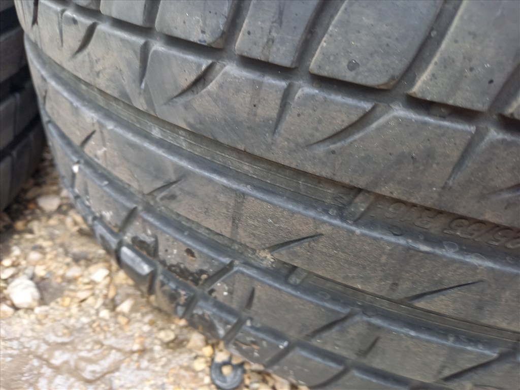  Ats  Audi 7.5x16 5x112 fekete polír alufelni 225/55R16 nyárival sxx2 5. kép