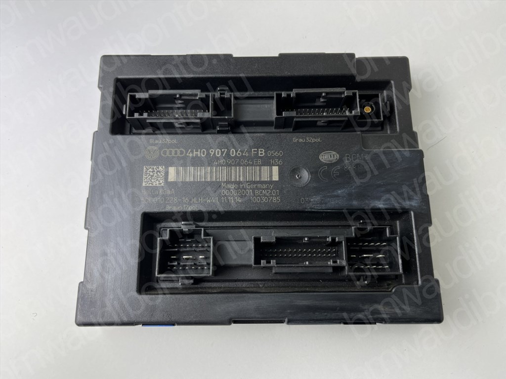AUDI A6 C7 (4G2, 4GC) Komfort vezérlőegység/modul (4H0907064FB, 4H0907064DB, 4H0907064AB, 4H0907064AP, 4H0907064CB, 4H0907064EB, 4H0907064AA, 4H0907064AN, 4H0907064BB) 1. kép