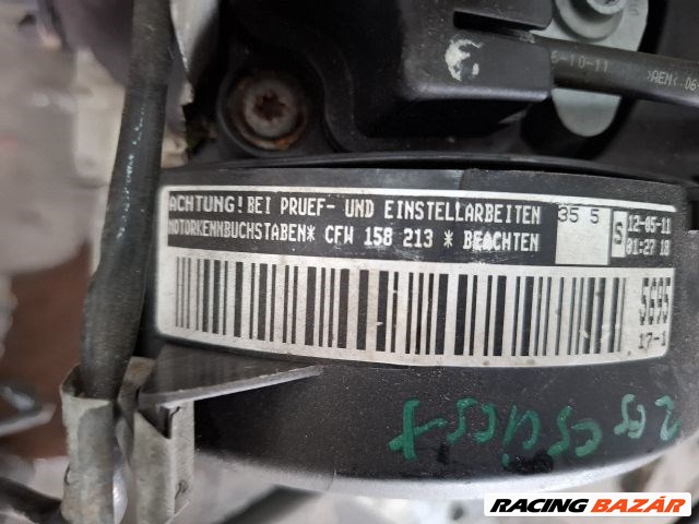 Volkswagen Polo V 1.2 Komplett Motor (Segédberendezésekkel)CFWA 2842 cfwa0 6. kép