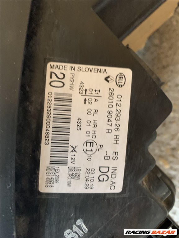 Renault Grand Scenic IV fényszóró jobbos  260109047r 4. kép
