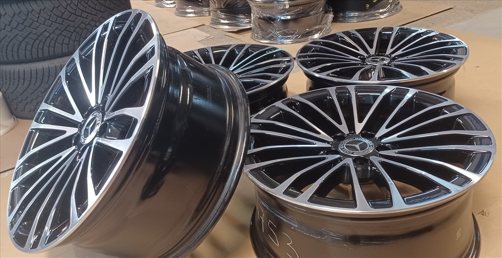 Mercedes W223 S klasse gyári alufelnik 5x112 8,5x19 ET31,5 4db 3. kép