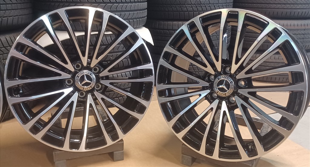 Mercedes W223 S klasse gyári alufelnik 5x112 8,5x19 ET31,5 4db 5. kép