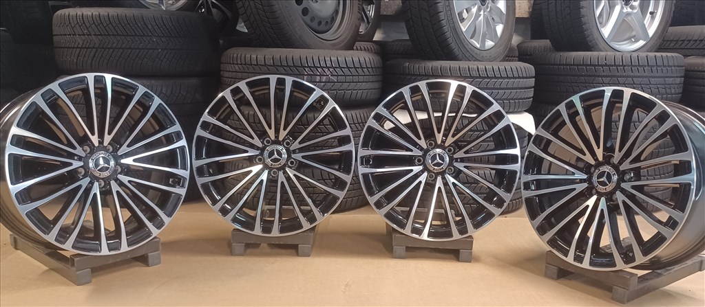 Mercedes W223 S klasse gyári alufelnik 5x112 8,5x19 ET31,5 4db 6. kép