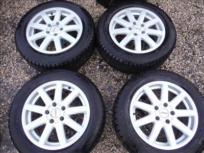  7x16 Audi A4/A6-ra alu Dezent szett 5x112 Et45 205/60R16-os téligumival Sxx2