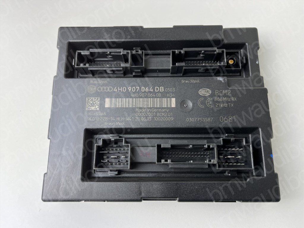 AUDI A6 C7 (4G2, 4GC) Komfort vezérlőegység/modul (4H0907064DB, 4H0907064FB, 4H0907064AB, 4H0907064AP, 4H0907064CB, 4H0907064EB, 4H0907064AA, 4H0907064AN, 4H0907064BB) 1. kép