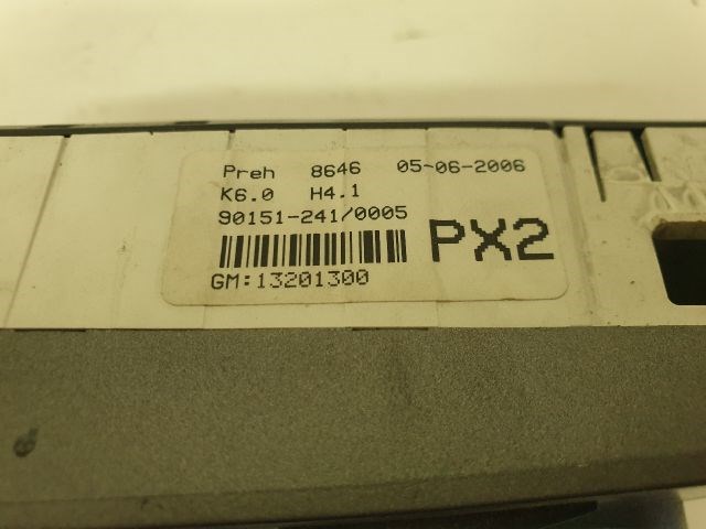 Opel Astra H, Opel Zafira B Fűtéskapcsoló  13201300 3. kép