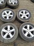 Vw Touareg 5x120-as 7.5x17" újszerű Dezent alufelni, 235/65 használt Michelin nyári gumi sxx4