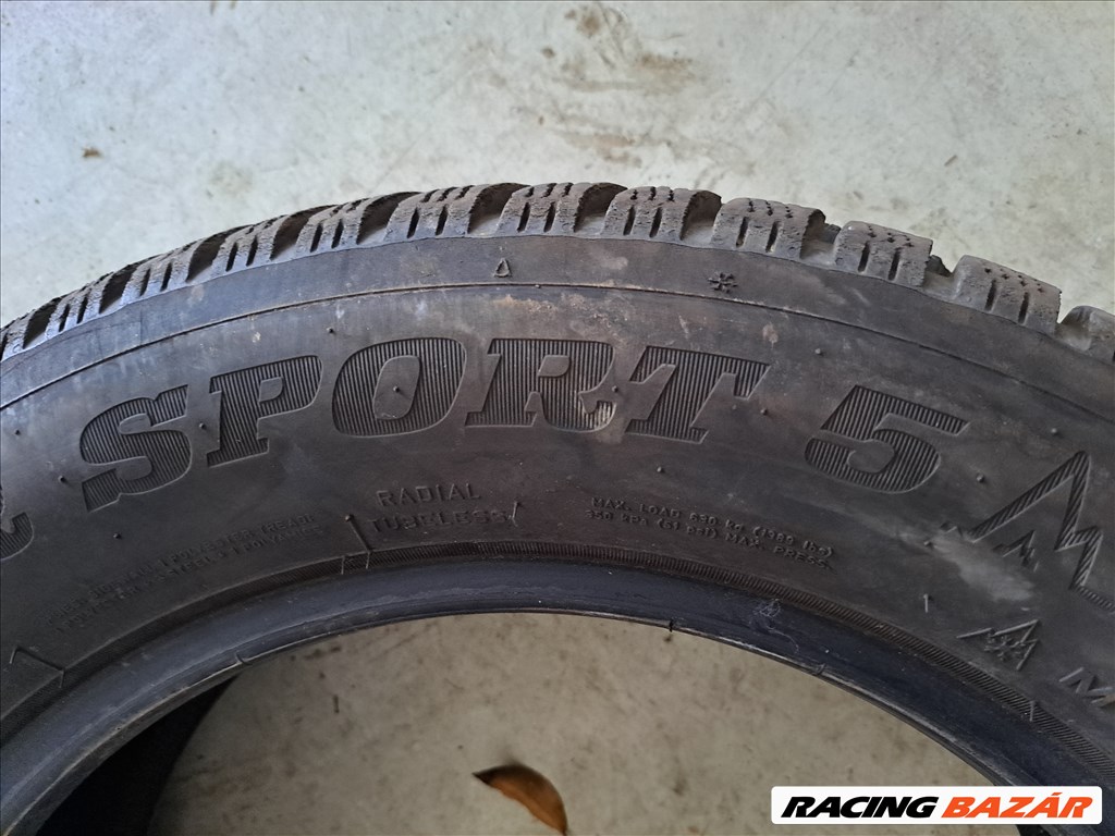 1db 205/60 R16 Dunlop Winter Sport 5 Újszerű  téli gumi eladó! (DOT2020.30hét)  5. kép