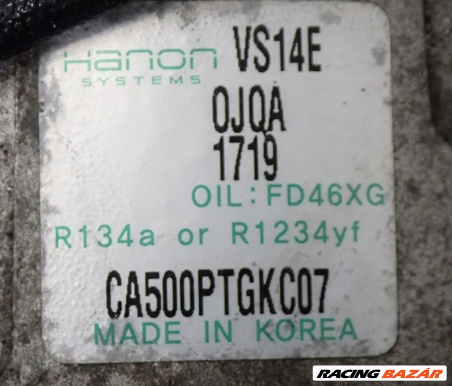 Kia Cee'd III (CD), Hyundai i30 III (PD) 1.4 MPI G4LC klímakompresszor  97701g4000 3. kép