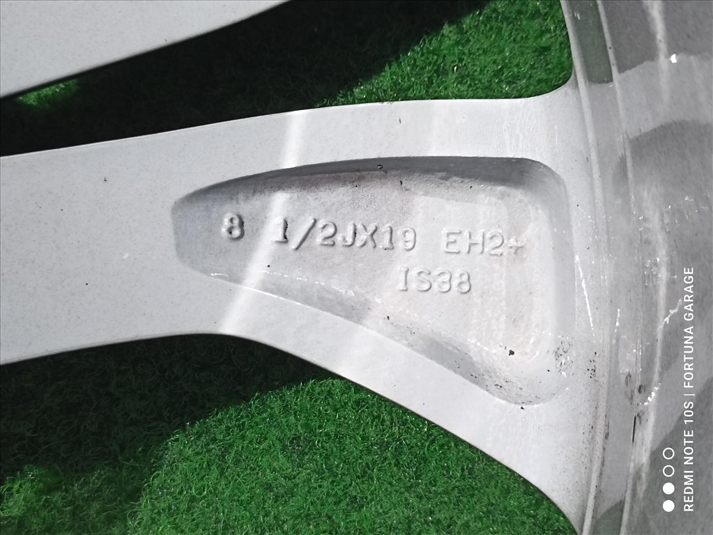 5x120 19" BMW Style 608 kétszéles felújított alufelni garnitúra + TPMS 3. kép