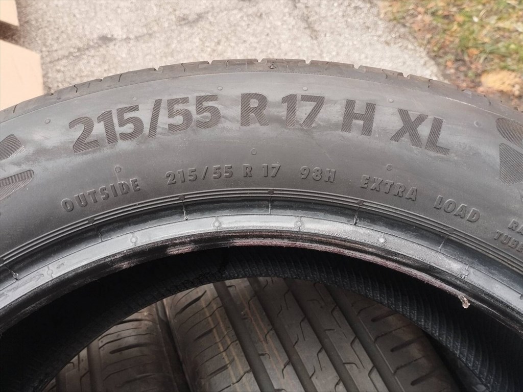 Új 215/55 17 Continental nyári gumi r17 " dot21 5. kép