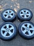  5x120 lyukosztású 18" újszerű gyári BMW alufelni, rajta 255/55 újszerű Laufenn téli gumi