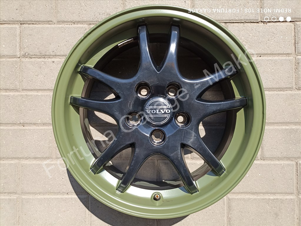 5x108 16" Volvo 'X-RAY' használt alufelni garnitúra 5. kép