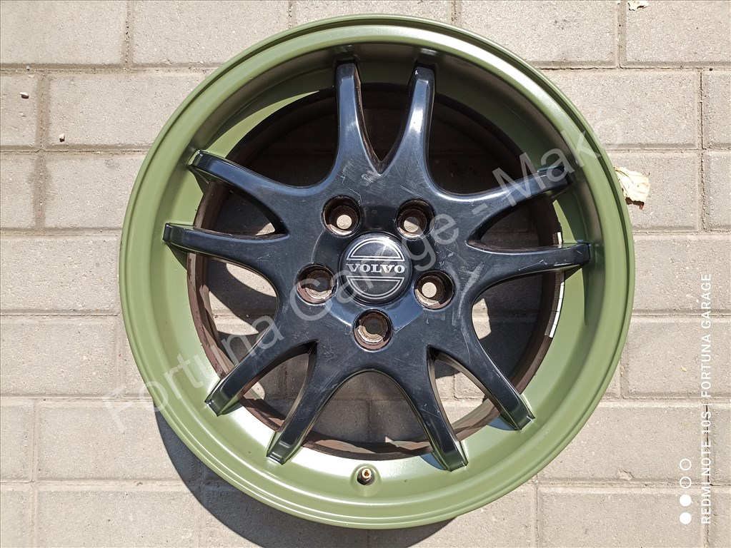 5x108 16" Volvo 'X-RAY' használt alufelni garnitúra 6. kép