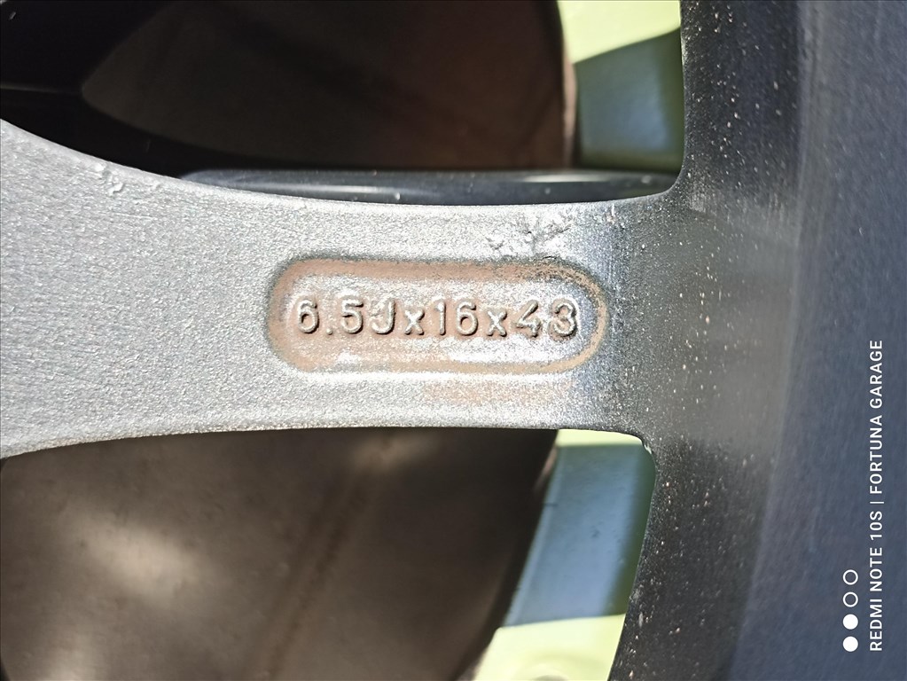 5x108 16" Volvo 'X-RAY' használt alufelni garnitúra 7. kép