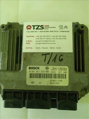 Renault Master II Motorvezérlő  0281011432