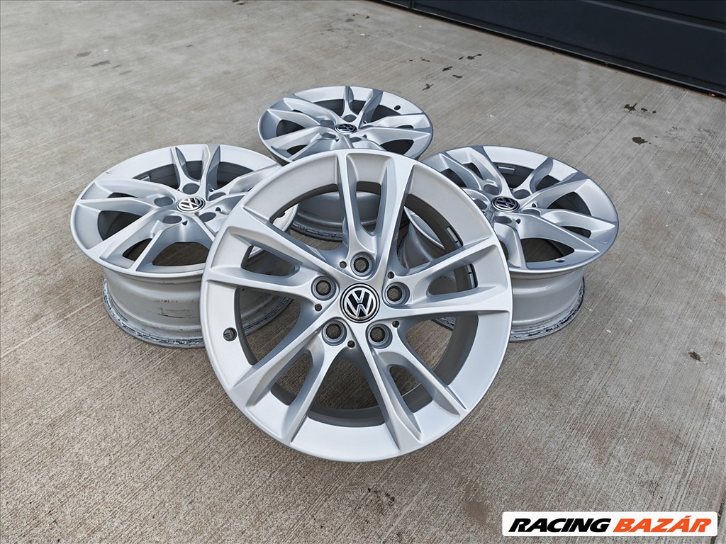 16" 5x112 VW, Audi, Seat, Skoda gyári alufelni szett! 1. kép