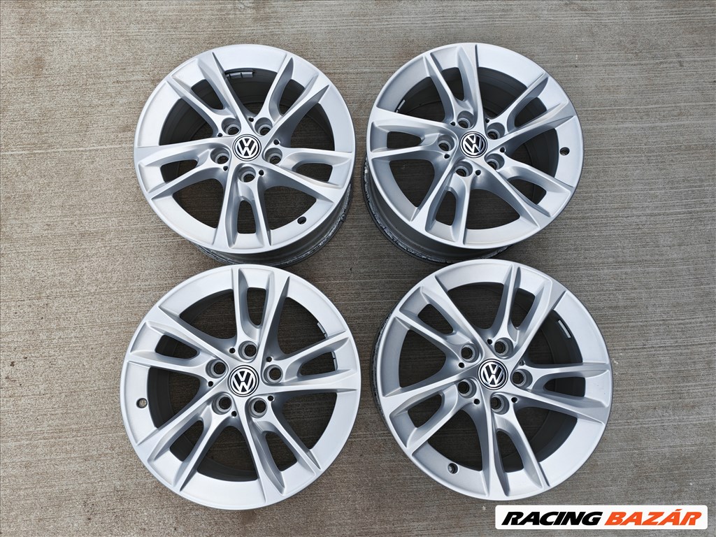 16" 5x112 VW, Audi, Seat, Skoda gyári alufelni szett! 2. kép