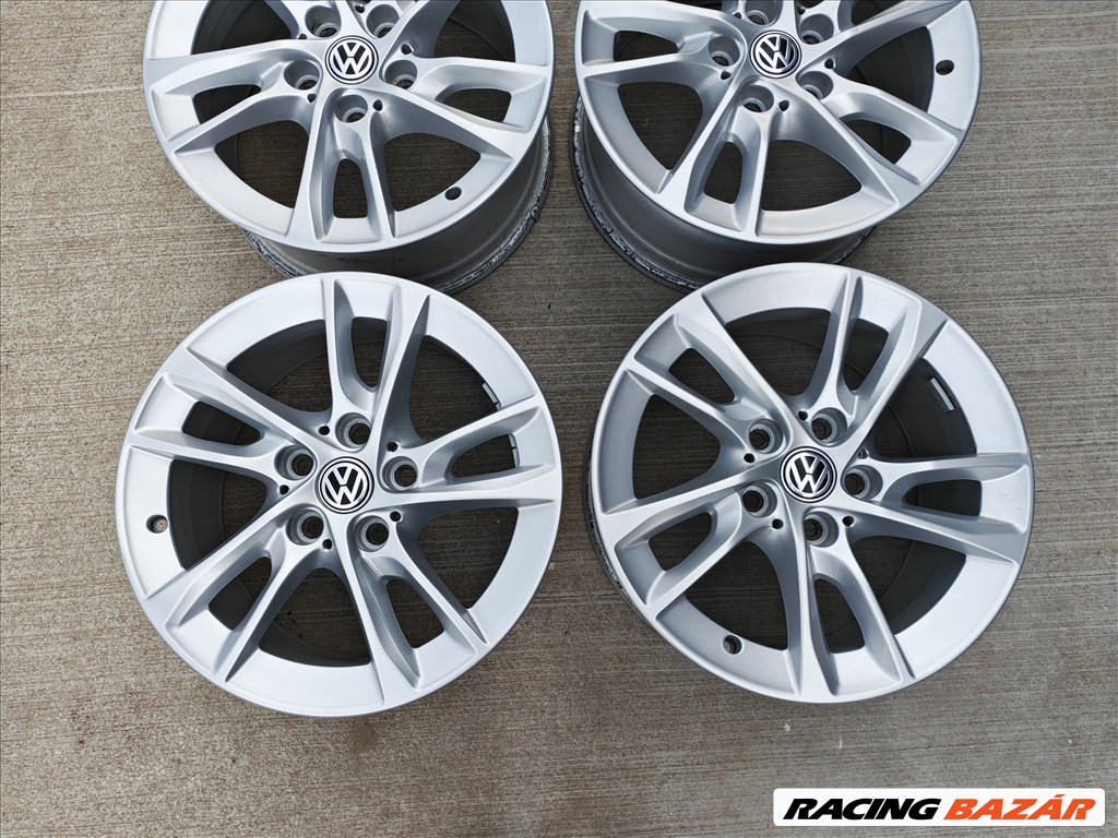 16" 5x112 VW, Audi, Seat, Skoda gyári alufelni szett! 3. kép