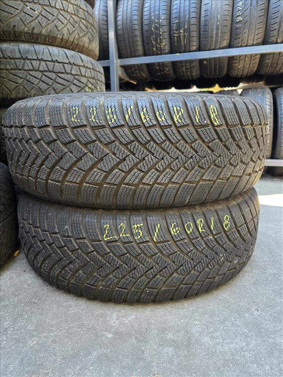  225/6018" újszerű Barum polaris 6 téli gumi  1. kép