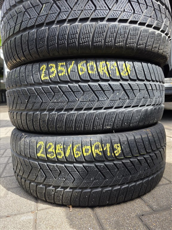  235/6018" használt Pirelli Scorpion winter téli gumi  2. kép