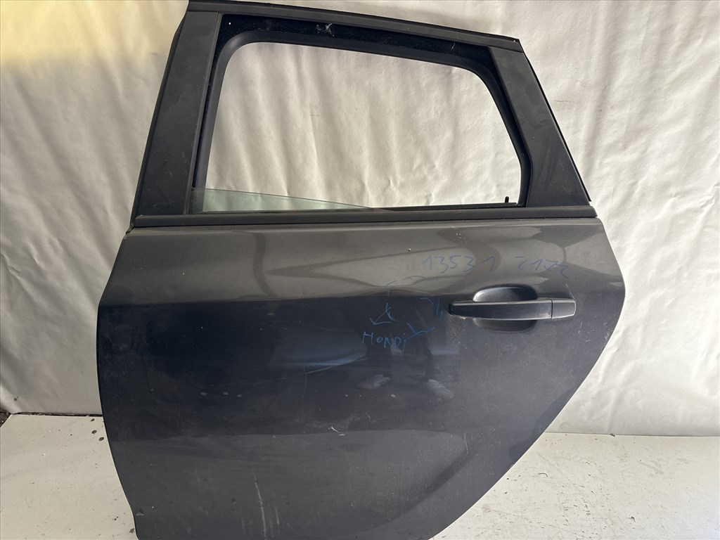 13531 Opel Astra J Bal hátsó Ajtó Fekete Z20r 5 ajtós 1. kép