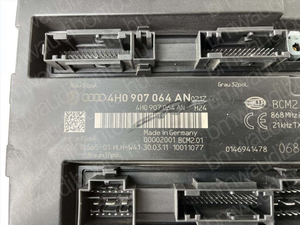 AUDI A6 C7 (4G2, 4GC) Komfort vezérlőegység/modul (4H0907064AN, 4H0907064FB, 4H0907064AB, 4H0907064AP, 4H0907064CB, 4H0907064EB, 4H0907064AA, 4H0907064BB, 4H0907064DB) 2. kép