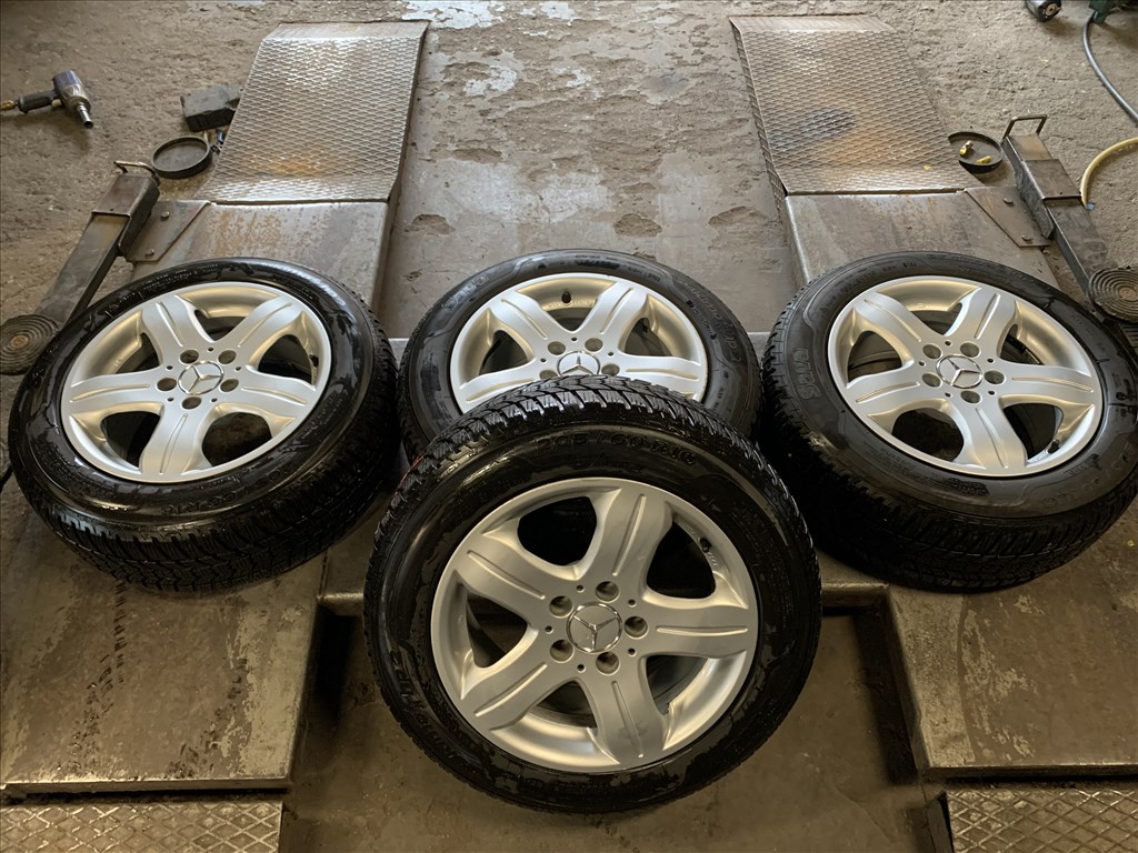Mercedes E-Osztály gyári 5x112 7,5x16" ET36 használt alufelni garnitúra 2. kép