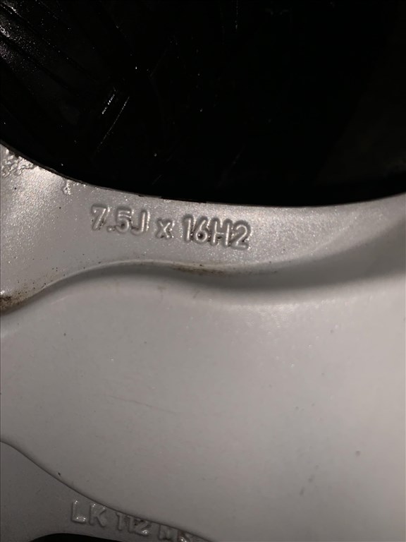 Mercedes E-Osztály gyári 5x112 7,5x16" ET36 használt alufelni garnitúra 6. kép