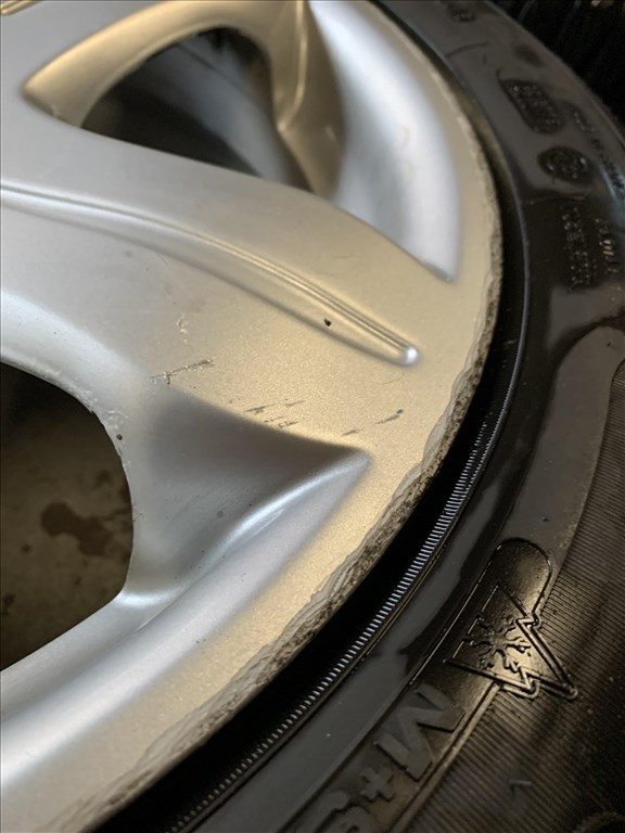 Mercedes E-Osztály gyári 5x112 7,5x16" ET36 használt alufelni garnitúra 7. kép