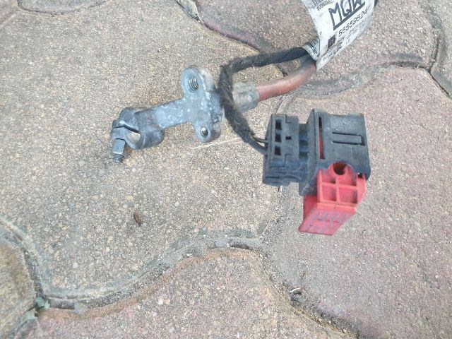 Opel Astra H 1.6 Akkumulátor kábelköteg Z16xer A16xer  55559524 4. kép